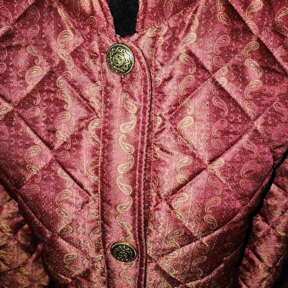 Vintage Rare Gold Label Victoria's Secret Medium Quilted Jacket - Picture 3 of 14